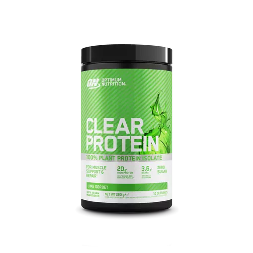 Optimum Nutrition Clear Protein Plant Isolate 280g - LIME SORBET image