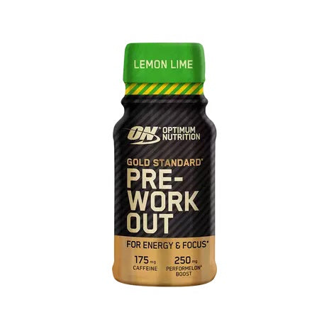BOX OF GOLD STANDARD PREWORKOUT SHOT (12p) - PACK OF LEMON LIME (12p) image