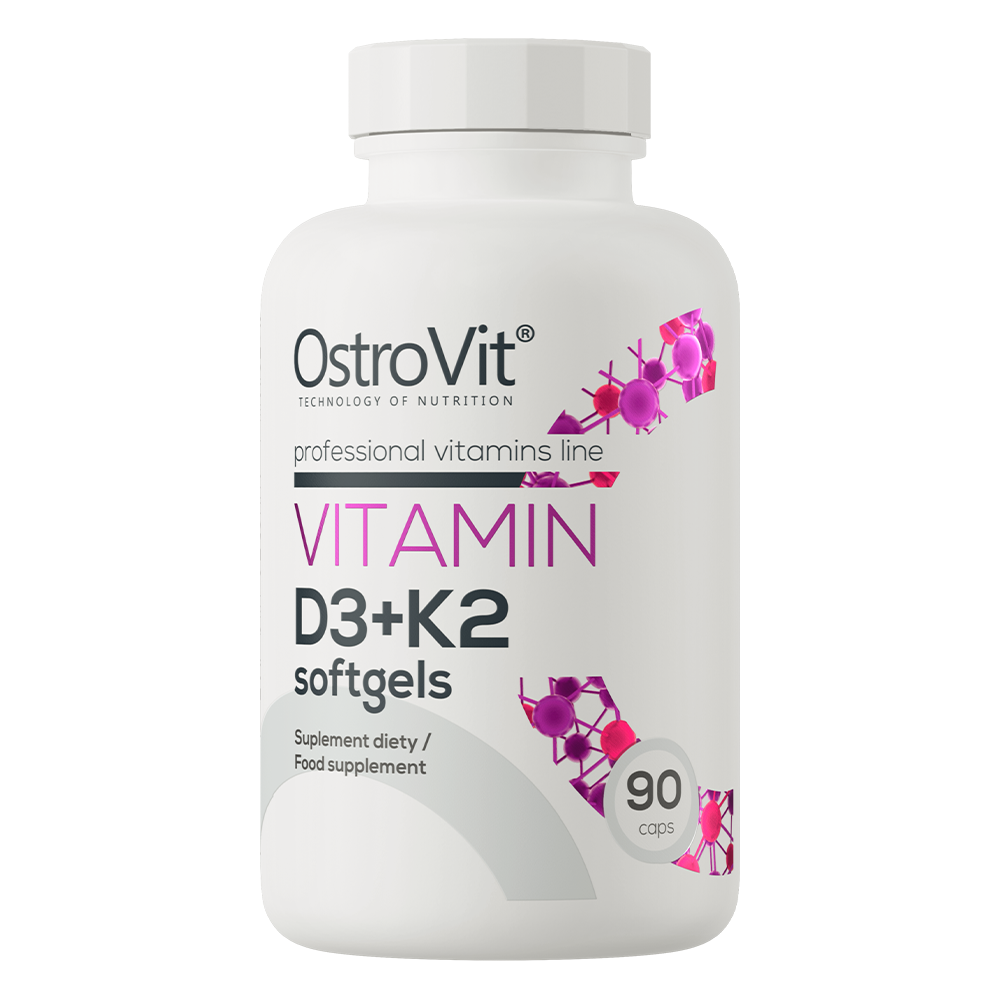 OstroVit Vitamin D3 + K2 90 caps image 0