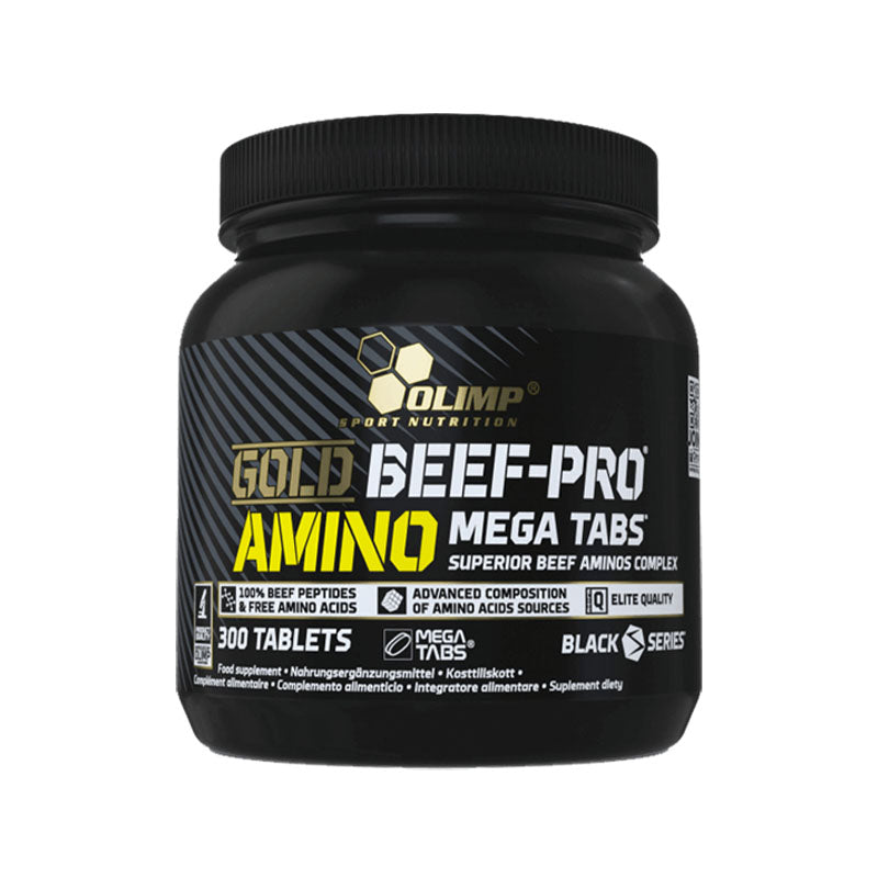 GOLD BEEF-PRO AMINO MEGA TABS 300 CAPS image 0