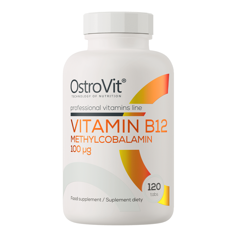 OstroVit Vitamin B12 Methylcobalamin 100 µg 120 tab image 0
