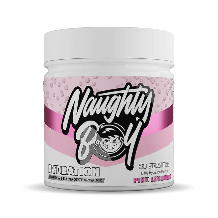 Naughty Boy Hydration Electrolyte 255g - PINK LEMONADE image