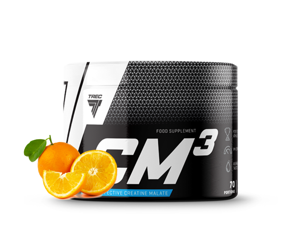 TREC CM3 POWDER - 250G - ORANGE image