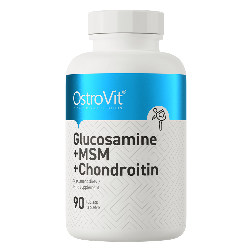 OstroVit Glucosamine + MSM + Chondroitin 90 tablets image 0