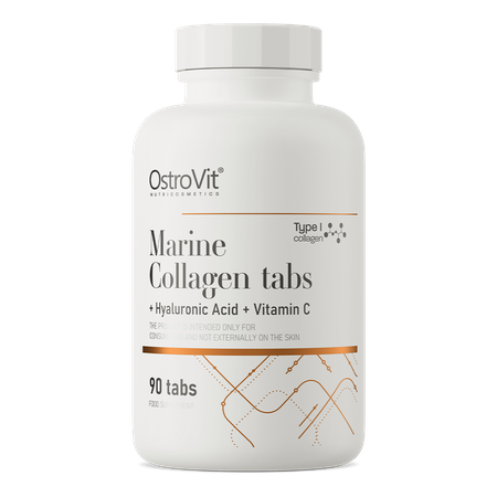 OstroVit Marine Collagen + Hyaluronic Acid + Vitamin C 90 tabs image 0