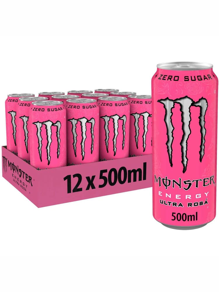 Monster Energy Drink Ultra Rosa 500ml (DRS Included) image 0
