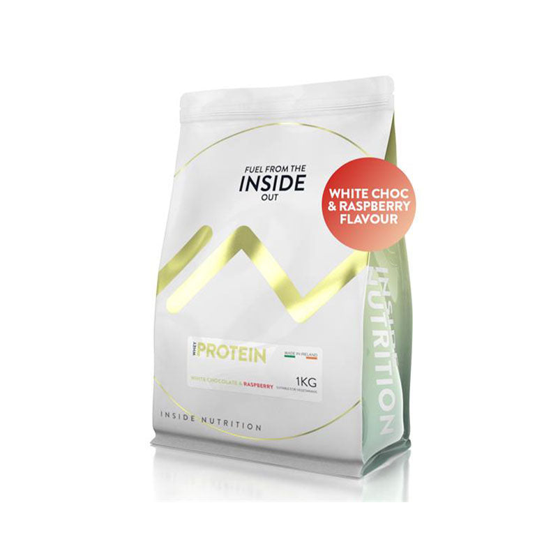 WHEY PROTEIN POWDER 1KG - WHITE CHOCOLATE & RASPBERRY image