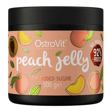 OstroVit Jelly 500 g - PEACH image