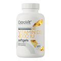 OstroVit Vitamin D3 4000 IU softgels 120 caps image 0