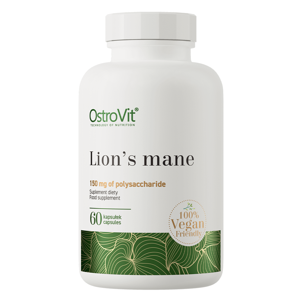 OstroVit Lion's Mane VEGE 60 caps image 0