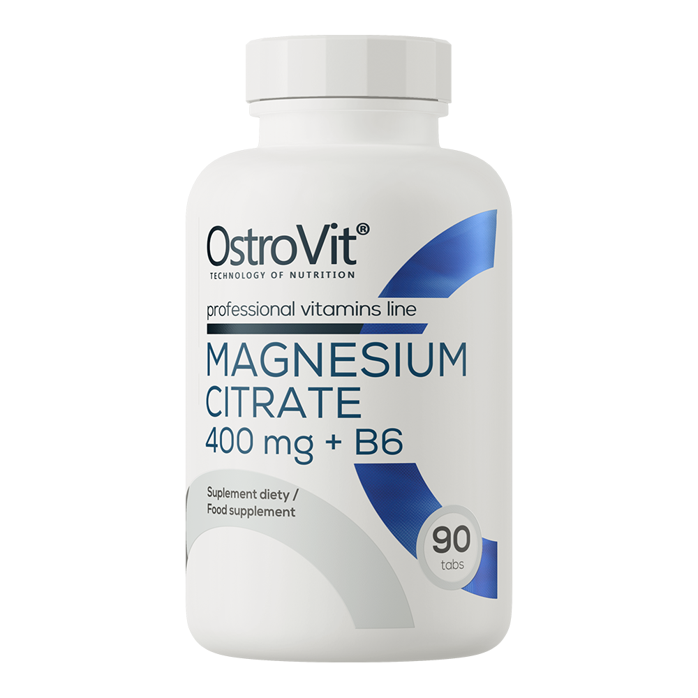 OstroVit Magnesium Citrate 400 mg + B6 90 tablets image 0