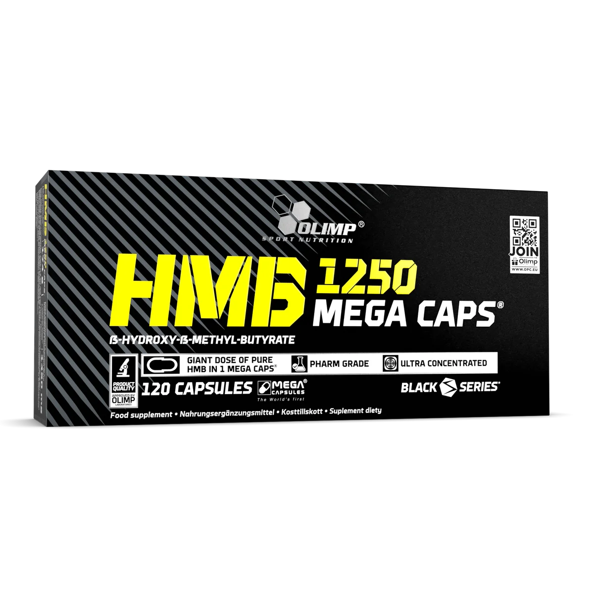 Olimp HMB Mega Caps 1250mg - 120 Caps image 0