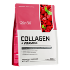OstroVit Collagen + Vitamin C RASP WITH MINT  400 g image 0