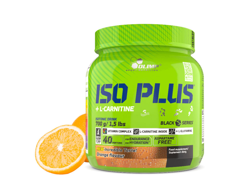 ISO PLUS POWDER 700G - ORANGE image