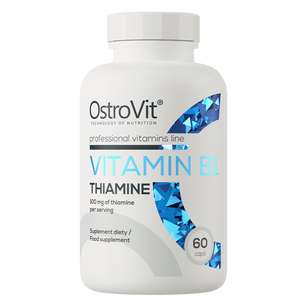 OstroVit Vitamin B1 Thiamine 60 caps image 0