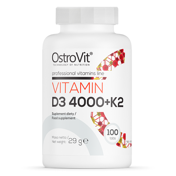 OstroVit Vitamin D3 4000 + K2 100 tab image 0