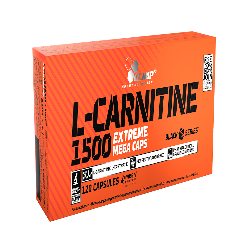 L-CARNITINE EXTREME MEGA CAPS 120 CAPS image 0