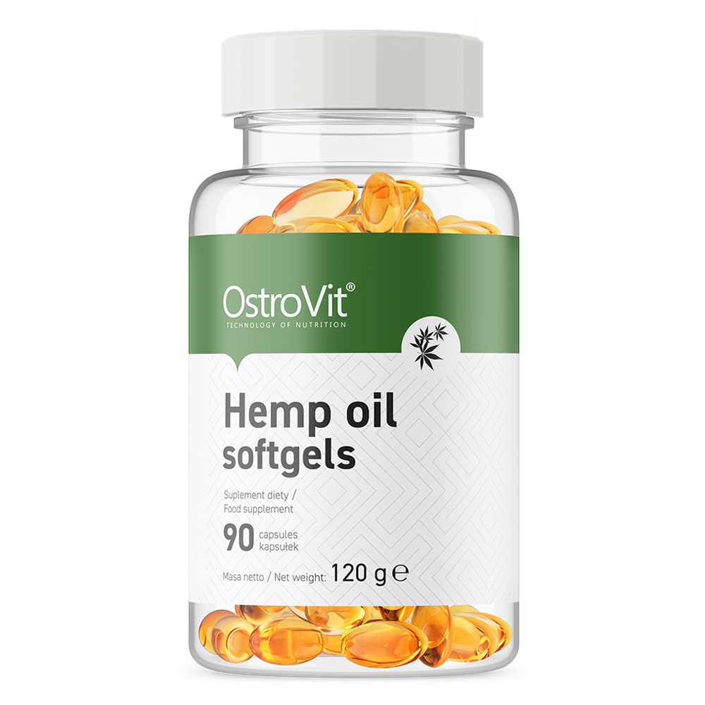 OstroVit Hemp Oil softgels 90 caps image 0