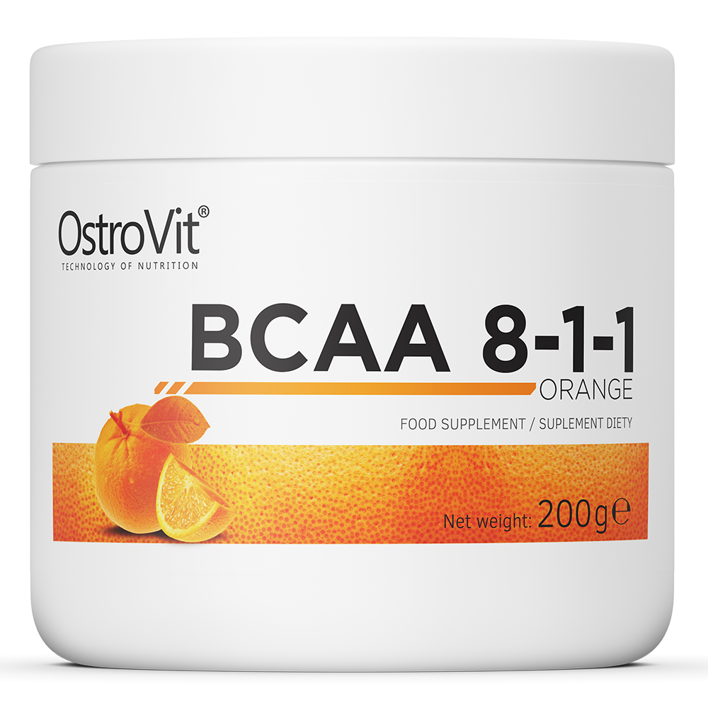 OstroVit BCAA 8-1-1 200 g - ORANGE image