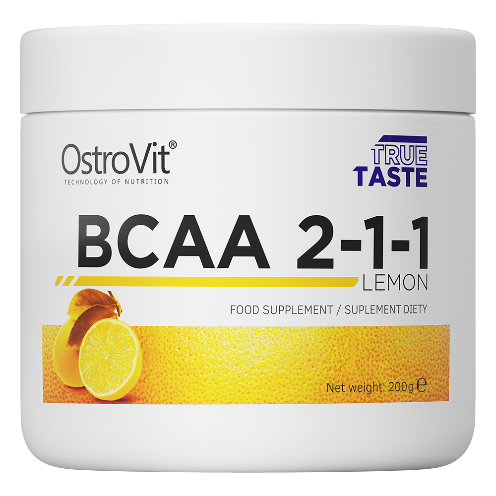 OstroVit BCAA 2-1-1 200 g - LEMON image