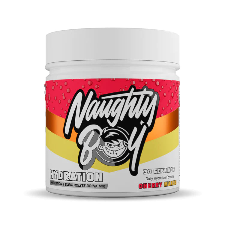 Naughty Boy Hydration Electrolyte 255g - CHERRY MANGO image