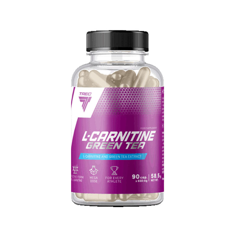 TREC NUTRITION L-CARNITINE + GREEN TEA 90 caps image 0