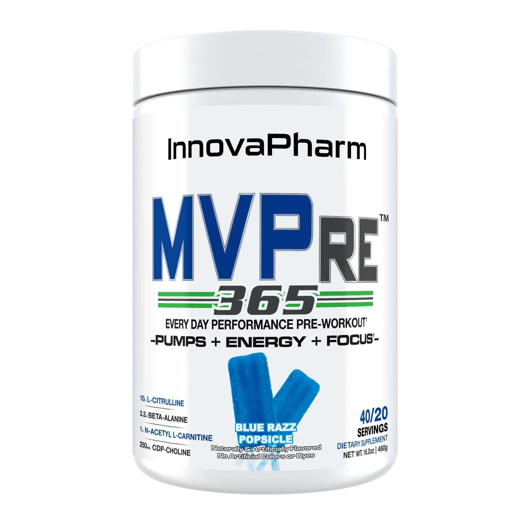 InnovaPharm 365 Blue Razz Popsicle  460g
