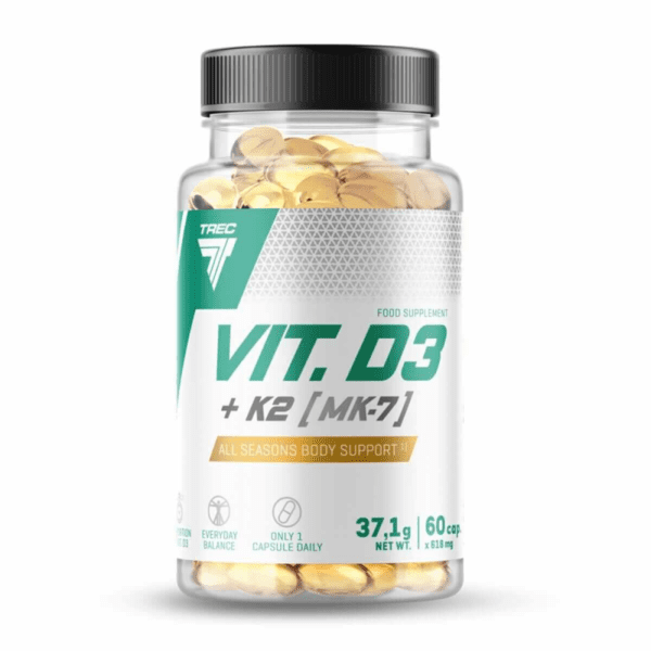 TREC VIT VITAMIN. D3 + K2 [MK-7] - 60 CAPS.