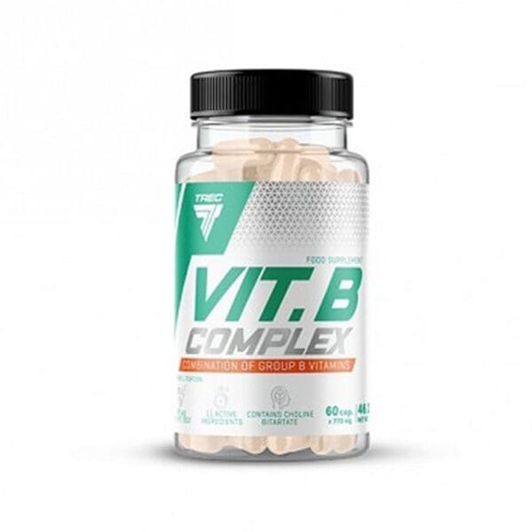 TREC NUTRITION VITAMIN B COMPLEX - 60 CAPS