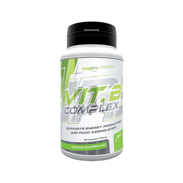 TREC NUTRITION VITAMIN B COMPLEX - 60 CAPS - Image 2