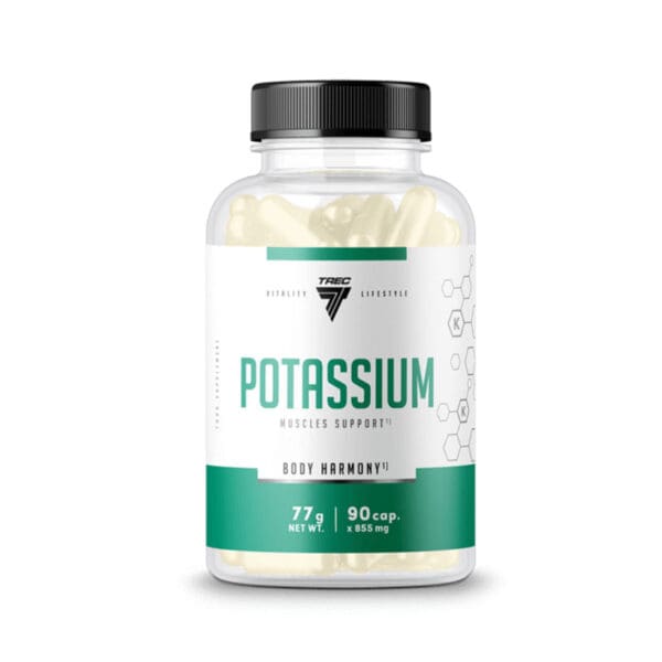 TREC VITALITY POTASSIUM – POTASSIUM in CAPSULES – 90 CAPS