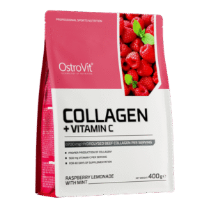 OstroVit Collagen + Vitamin C RASP WITH MINT  400 g